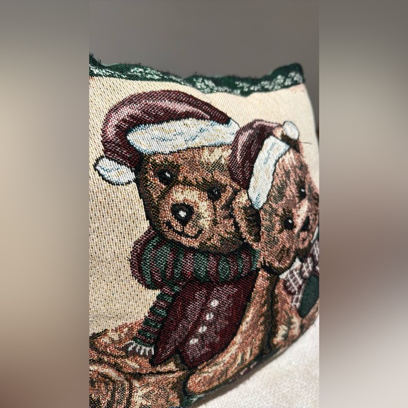 Duo Boyds Bears tapestry cushion and Boyds bears figurine - Picture 7 of 12